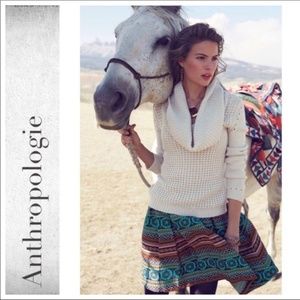 Anthropologie Nomad Morgan Carper skirt